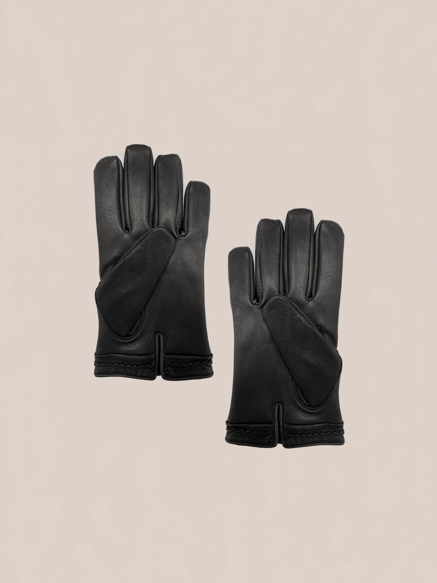 Braided Leather Gloves - Image 2