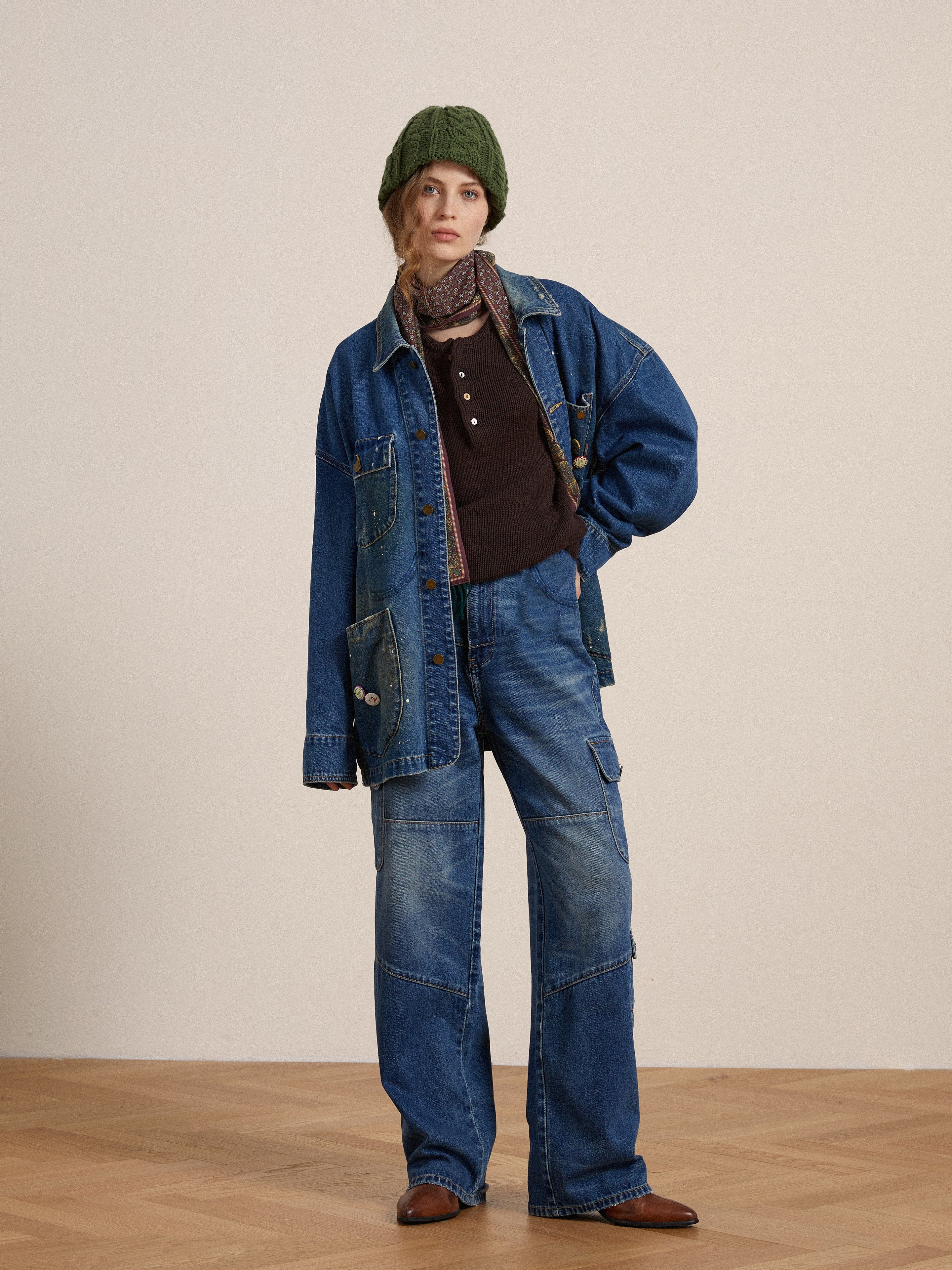 Siwa Cargo Paneled Jeans - Image 6
