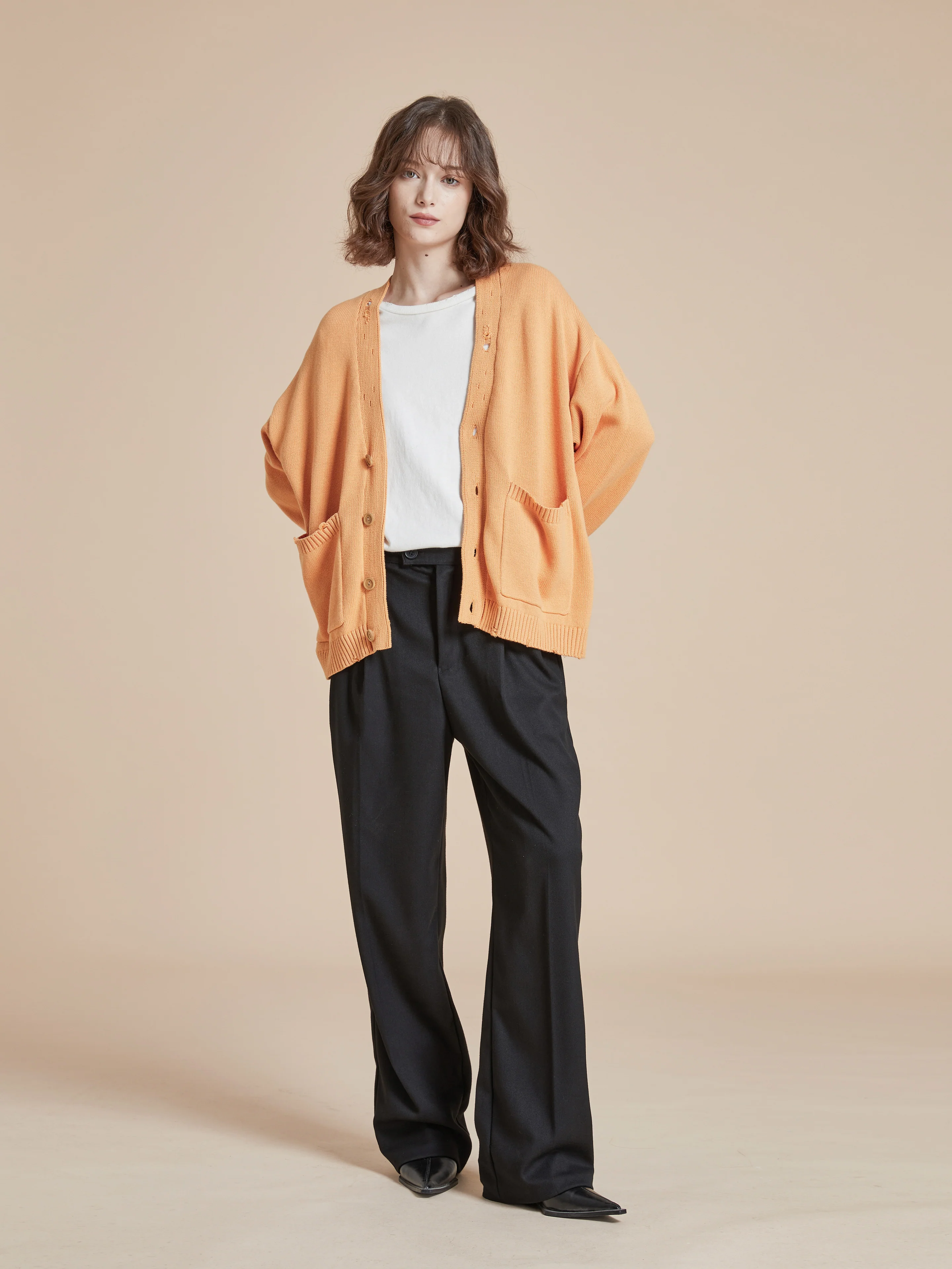 Cadmium Distressed Cardigan - Image 3