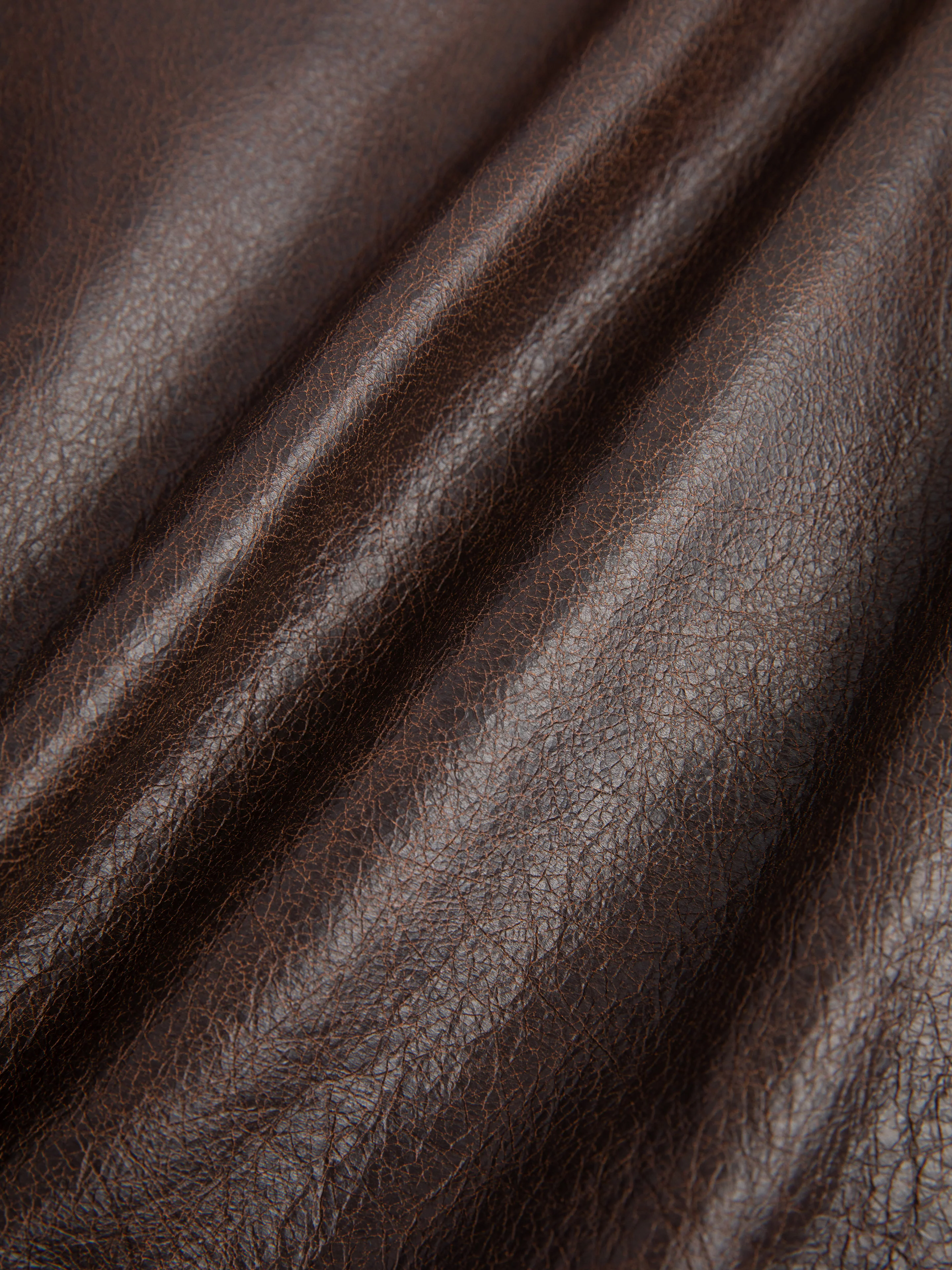 Dusk Distressed Genuine Leather Hoodie - Image 14