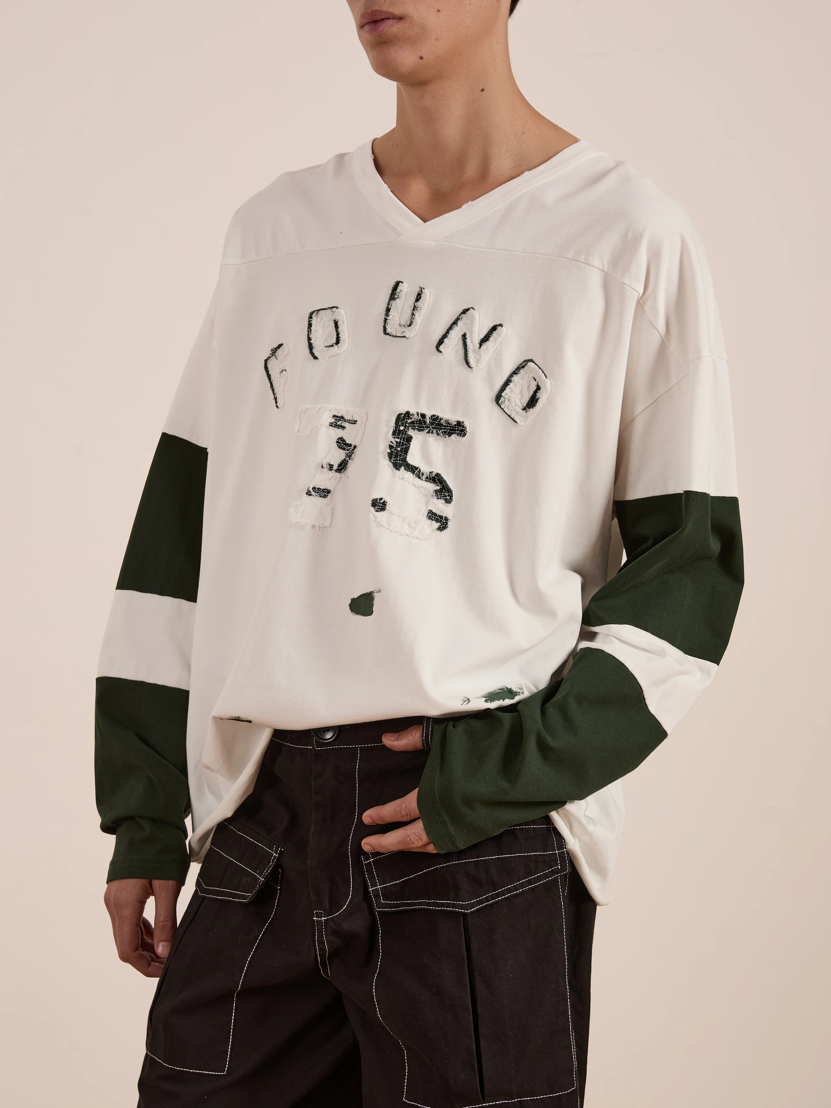 Distressed LS Team Jersey - Image 2