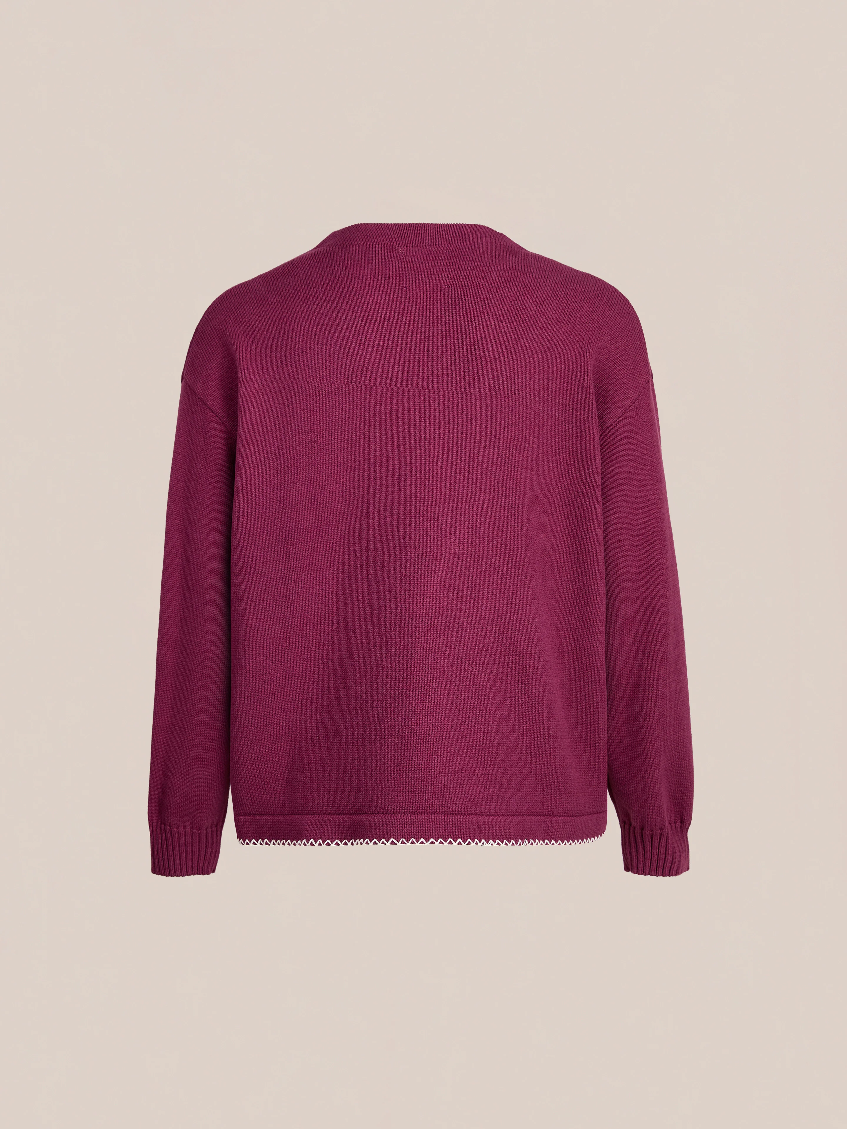 Double Breasted Bow Cardigan - Image 6