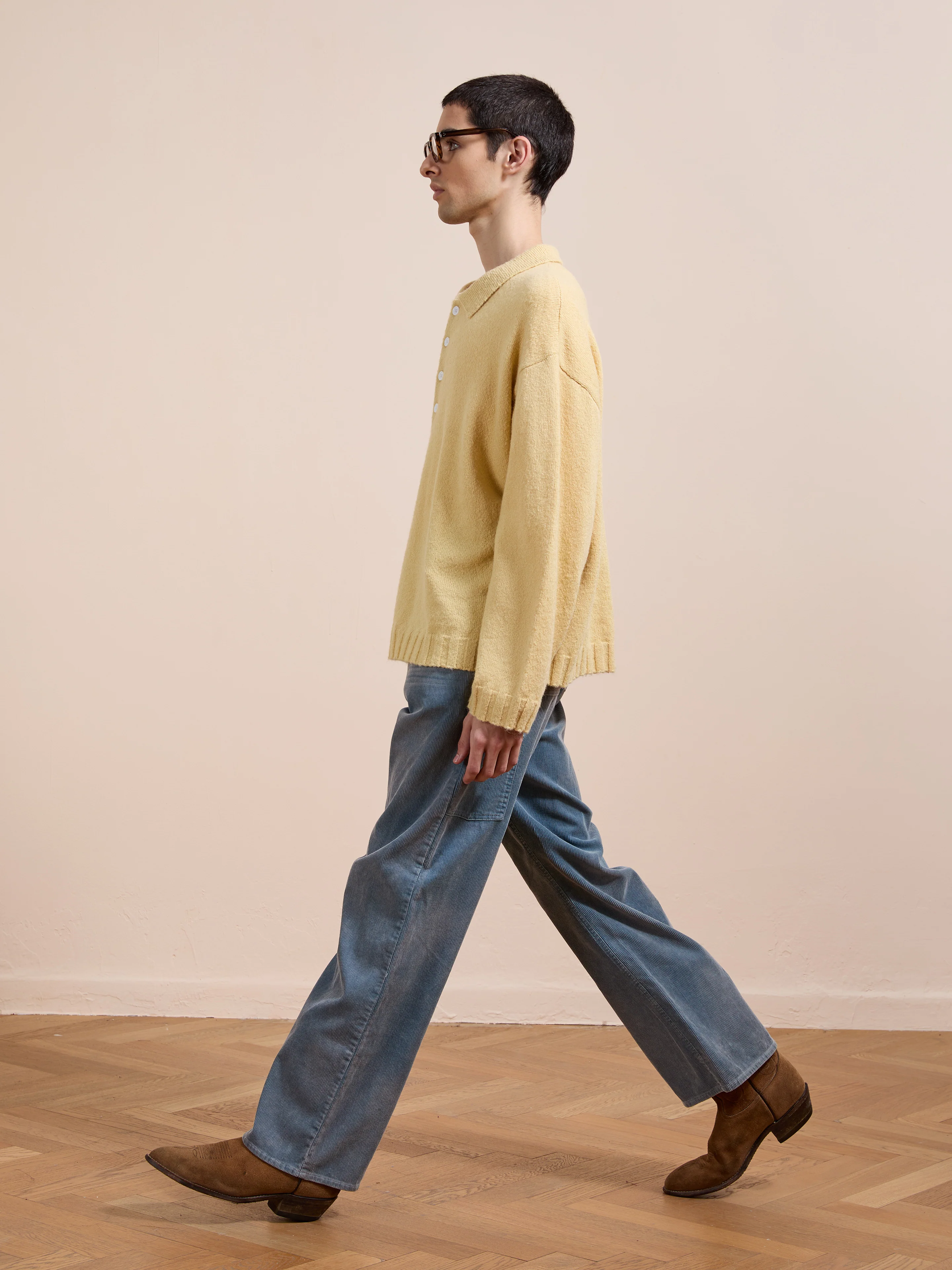 Knit LS Polo Sweater - Image 10