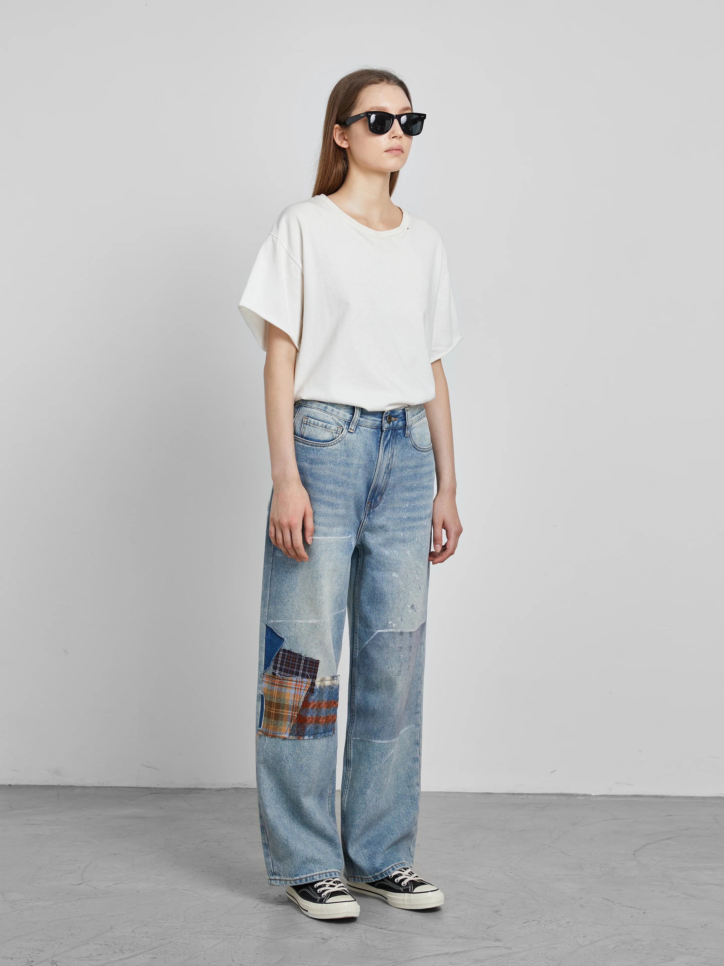 Mix Patch Jeans - Image 11