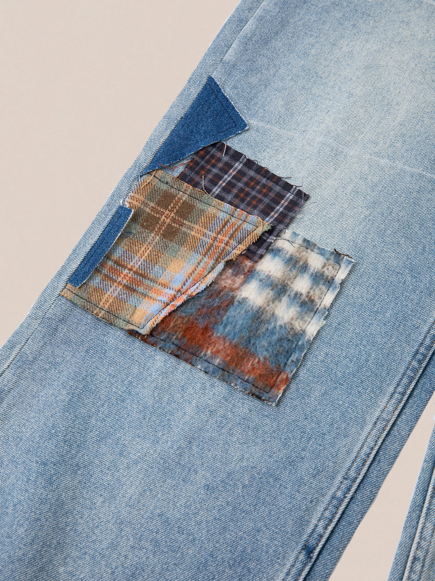 Mix Patch Jeans - Image 3