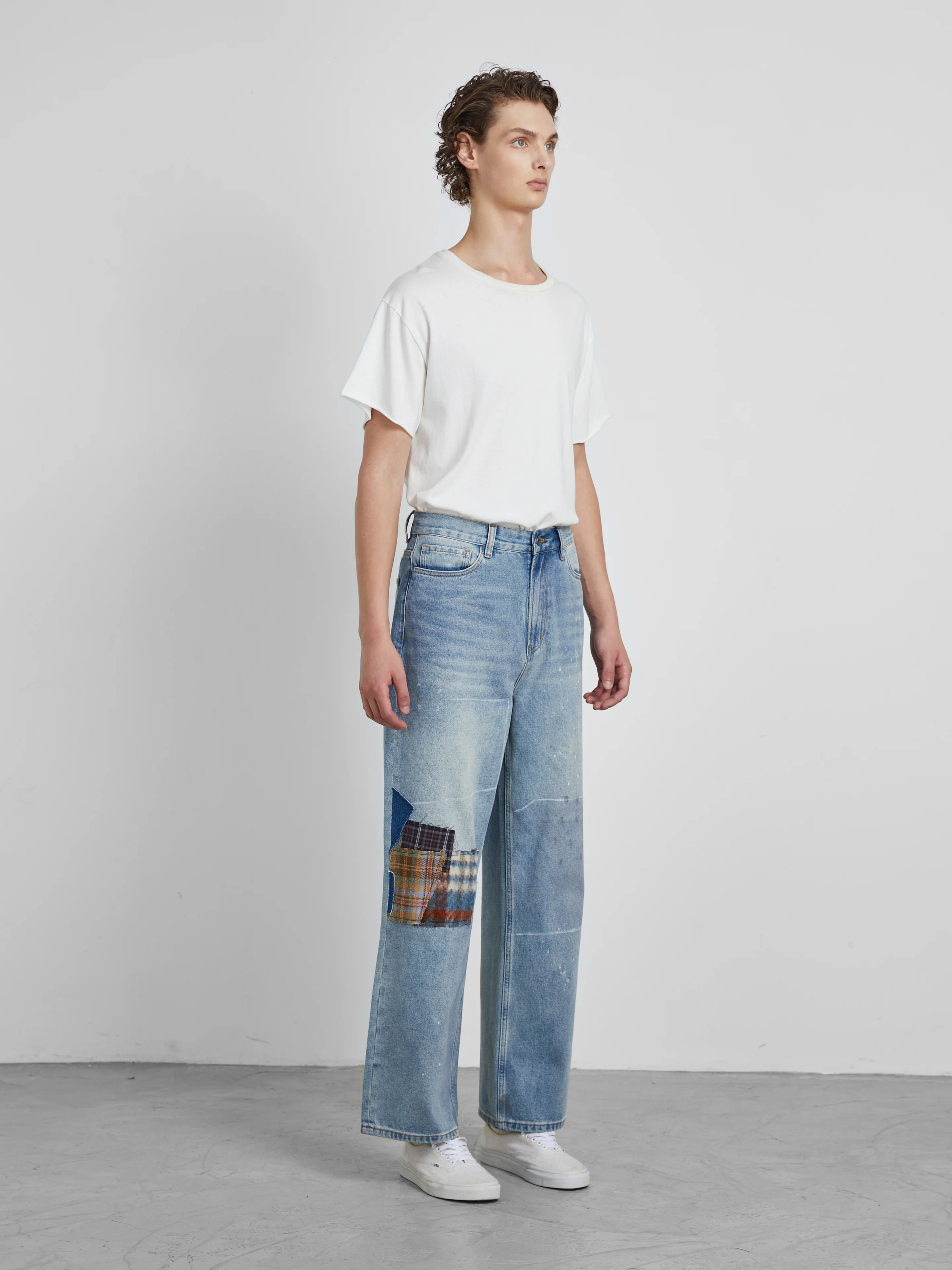 Mix Patch Jeans - Image 4
