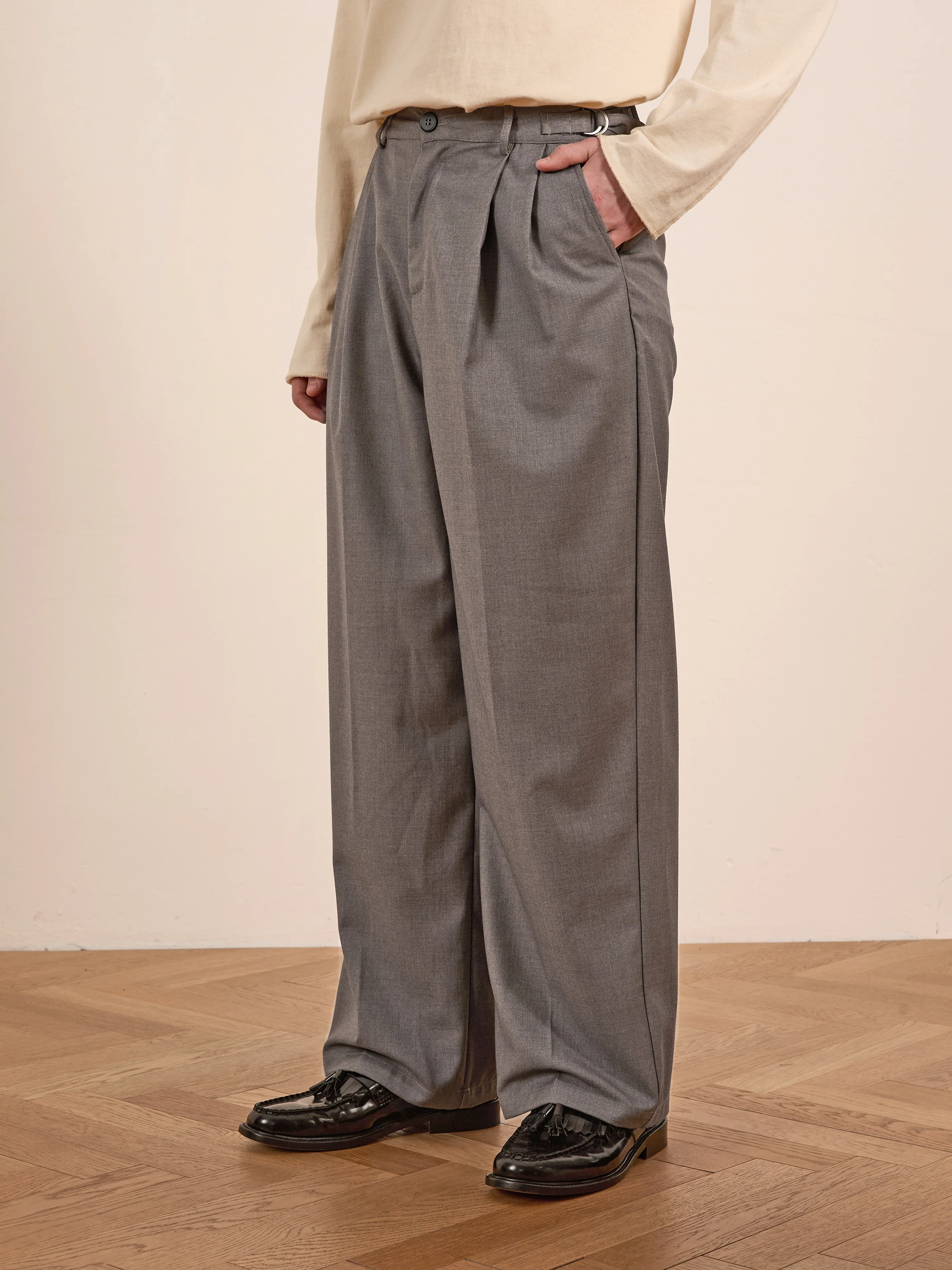 Pleated Trousers - Image 3
