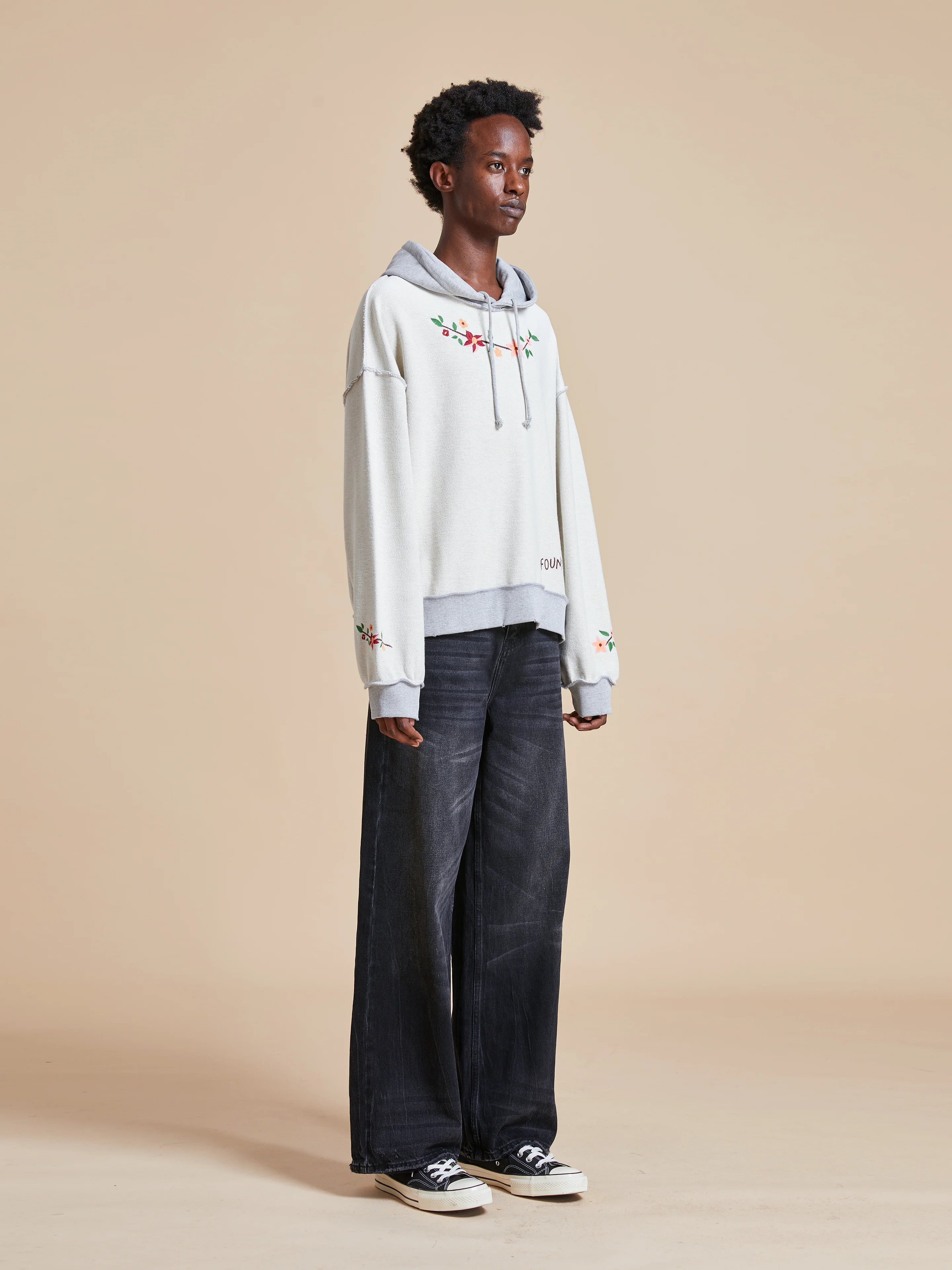 Inverse Flower Petal Hoodie - Image 9