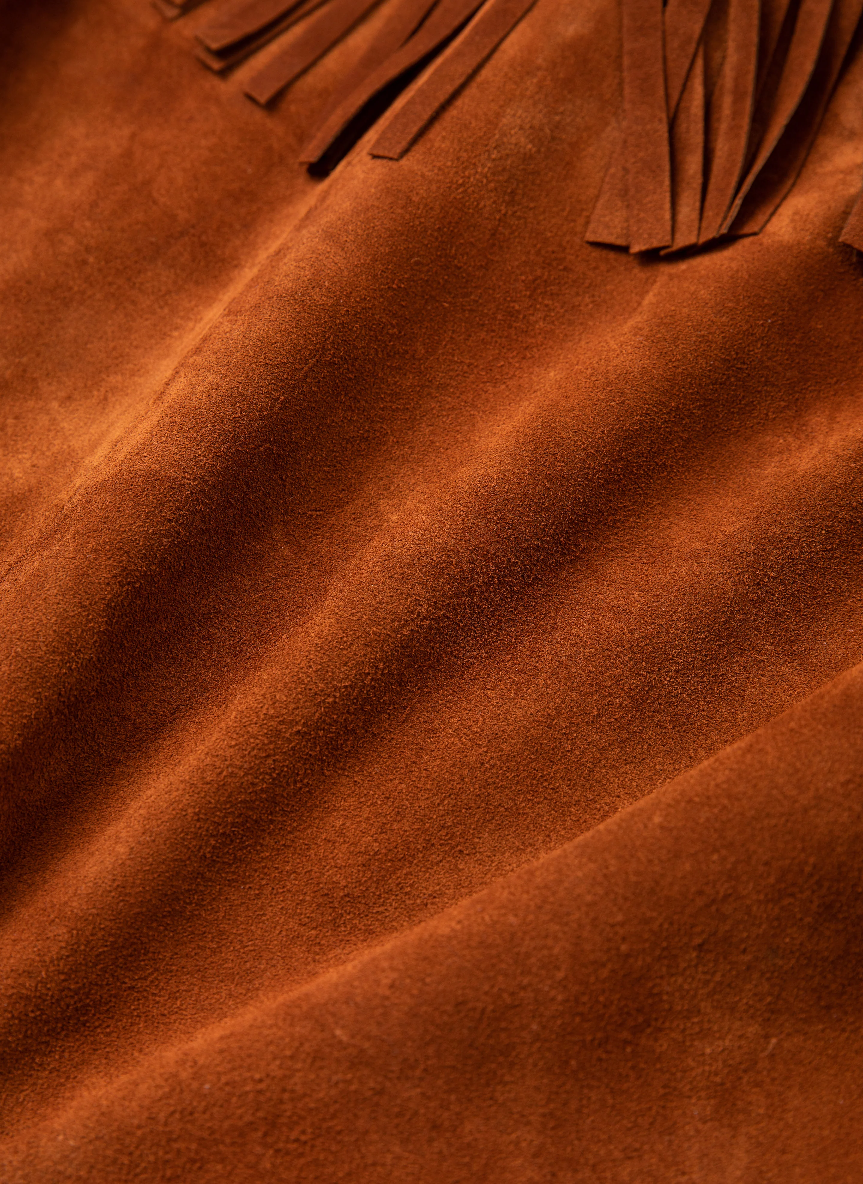 Western Fringe Suede Leather Jacket - Image 10